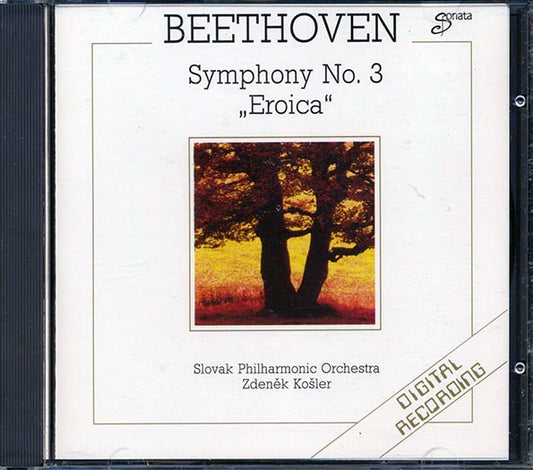 Beethoven - Symphony No. 3 Eroica: Slovak Philharmonic Orchestra, Zdenek Kosler (CD)