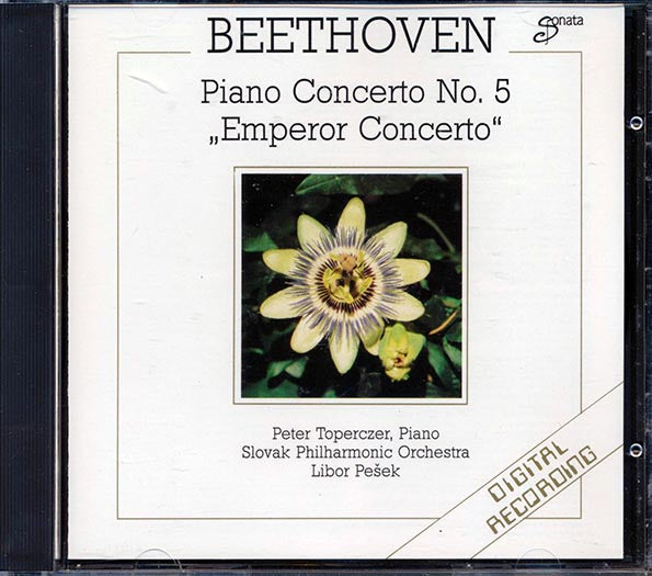 Beethoven - Piano Concerto No. 5 Emperor Concerto: Sloval Philharmonic Orchestra, Libor Pesek (CD)