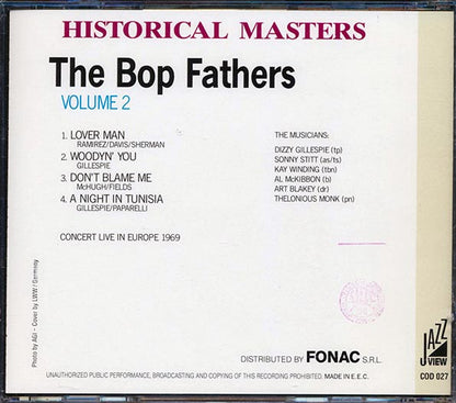 Dizzy Gillespie, Sonny Stitt, Kay Winding, Etc. - The Bop Fathers Volume 2 (CD)