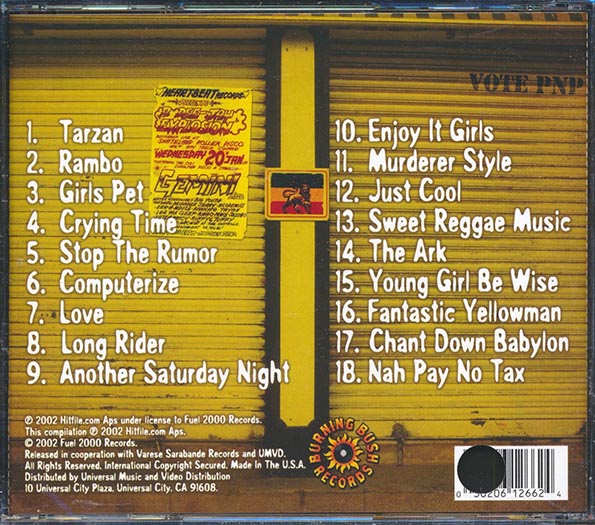 Yellowman - Murderah Style (CD)