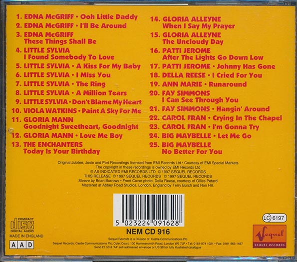 Big Maybelle, Edna McGriff, Della Reese, Etc. - Jubilee Jezebel Volume 2: The Jubilee Blues & Rhythm Story (CD)
