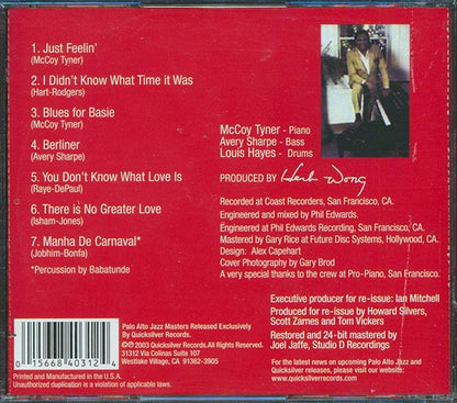 McCoy Tyner - Just Feelin' (CD)