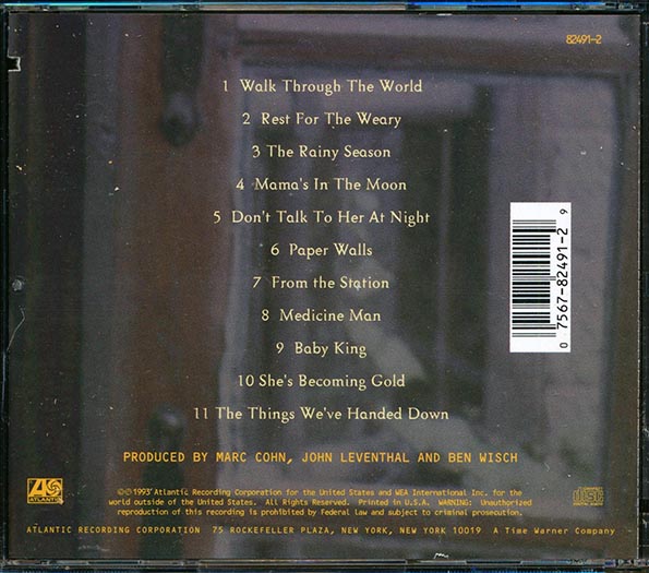 Marc Cohn - The Rainy Season (CD)