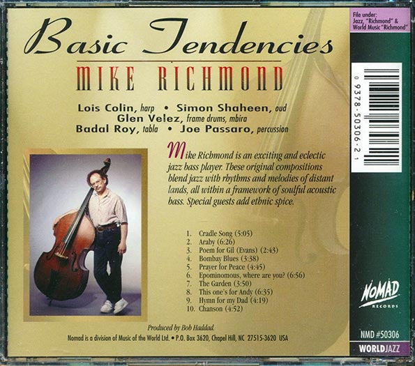 Mike Richmond - Basic Tendencies (CD)