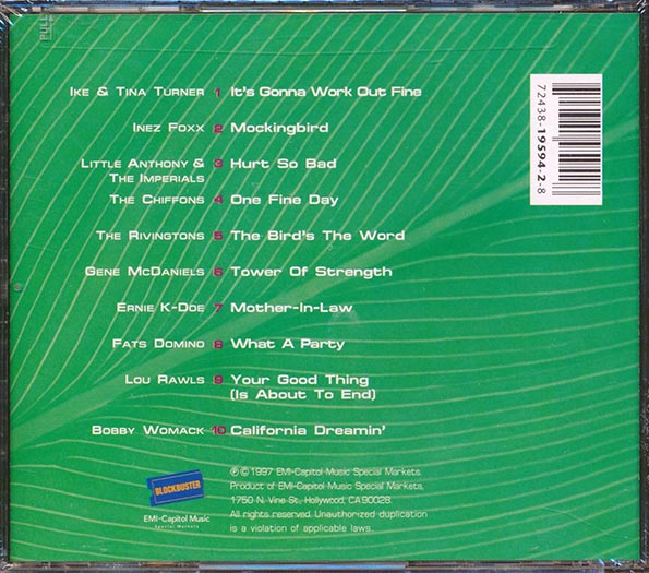 Ike & Tina Turner, The Chiffons, Fats Domino, Lou Rawls, Etc. - Blockbuster Summer Series: '60s R&B (CD)