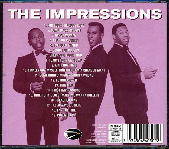 The Impressions - The Masters (CD)