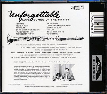 Bob Keene Quintet - Unforgettable: The Love Songs Of The Fifties (CD)