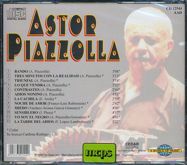 Astor Piazzolla - Astor Piazzolla (CD)