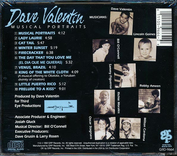 Dave Valentin - Musical Portraits (CD)
