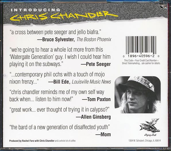 Chris Chandler - Introducing Chris Chandler: As Seen On No TV (CD)