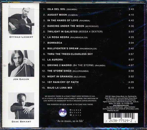 Ottmar Liebert, Luna Negra - Borrasca (CD)