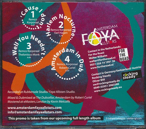 Amsterdam Faya Allstars - Amsterdam Faya Allstars (CD)