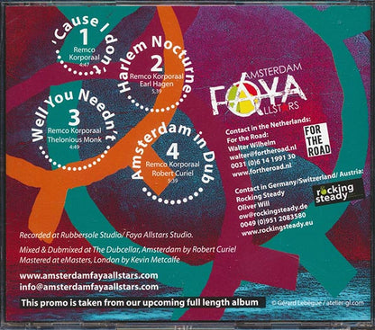 Amsterdam Faya Allstars - Amsterdam Faya Allstars (CD)