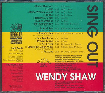 Wendy Shaw - Sing Out (CD)