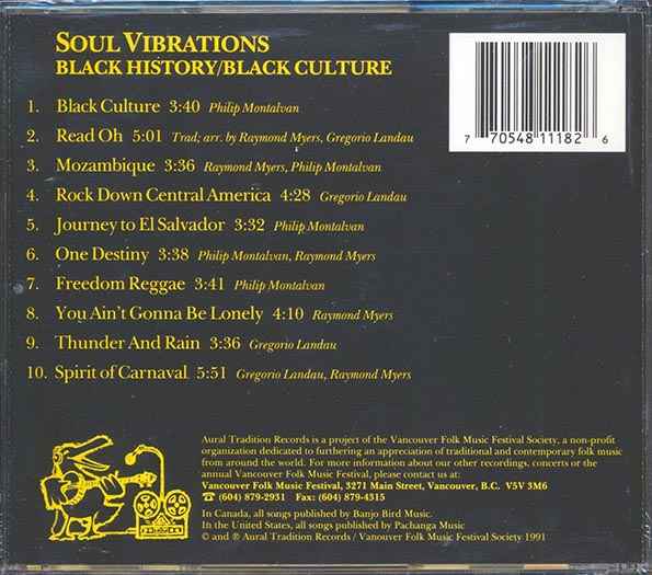 Soul Vibrations - Black History Black Culture (CD)