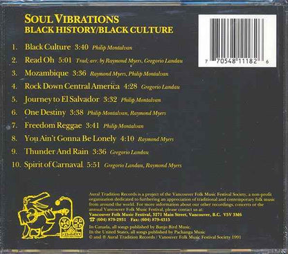 Soul Vibrations - Black History Black Culture (CD)