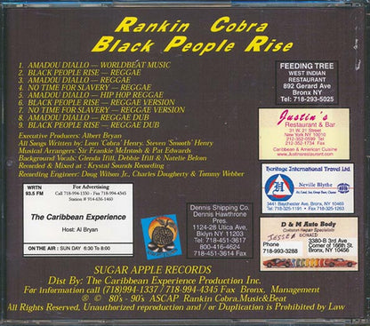 Ranking Cobra - Black People Rise (CD)