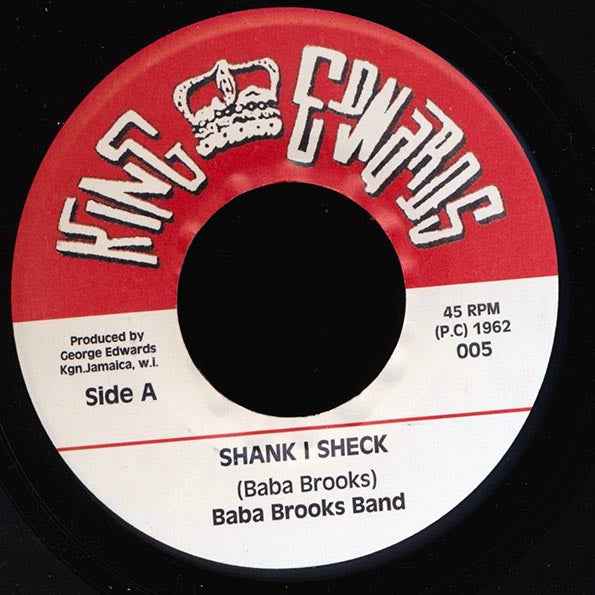 Baba Brooks Band - Shank I Sheck  /  Eric Monty Morris - Little District (7")