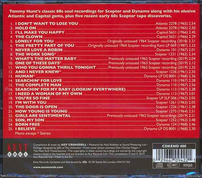 Tommy Hunt - The Complete Man: 60s NYC Soul Songs (CD)