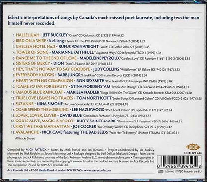 Nina Simone, Rufus Wainwright, KD Lang, Etc. - Hallelujah: The Songs Of Leonard Cohen (CD)
