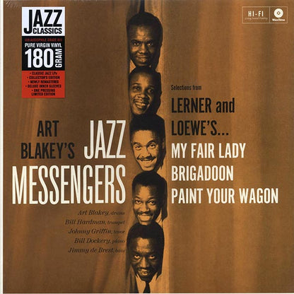 Art Blakey's Jazz Messengers - Selections From Lerner And Loewe's My Fair Lady, Brigadoon, Paint Your Wagon (ltd. ed.) (180g) (LP) - PureSound Records