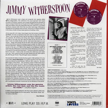 Jimmy Witherspoon - Jimmy Witherspoon (+2 bonus tracks) (ltd. ed.) (LP) - PureSound Records