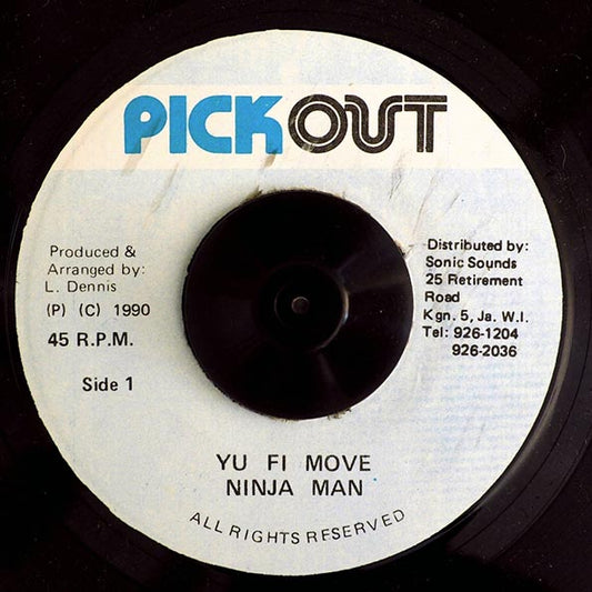 Ninja Man - Yu Fi Move  /  Version (7")
