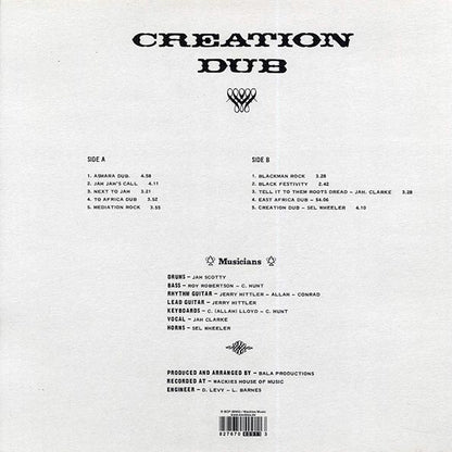 Wackie's - Creation Dub (LP)