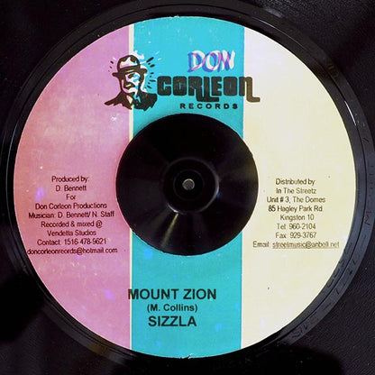 Sizzla - Mount Zion  /  Sizzla - Mount Zion (7")