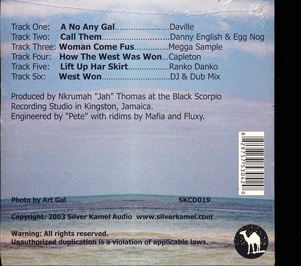 Daville, Capleton, Etc. - West Won Riddim (CD)