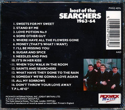 The Searchers - Best Of The Searchers 1963-64 (CD)