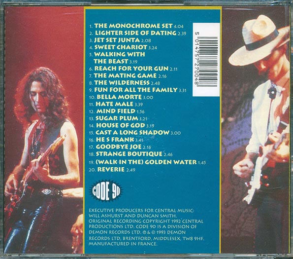 The Monochrome Set - Live (CD)