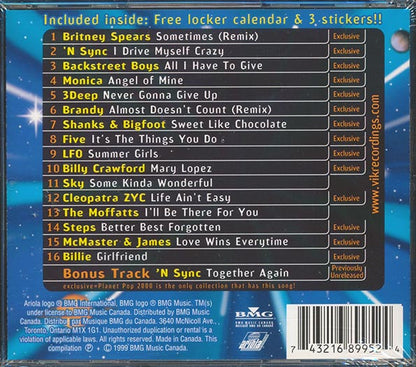 Britney Spears, Backstreet Boys, Monica, Etc. - Planet Pop 2000 (CD)