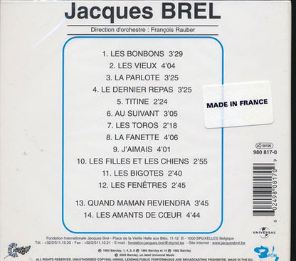 Jacques Brel - Jacques Brel (CD)