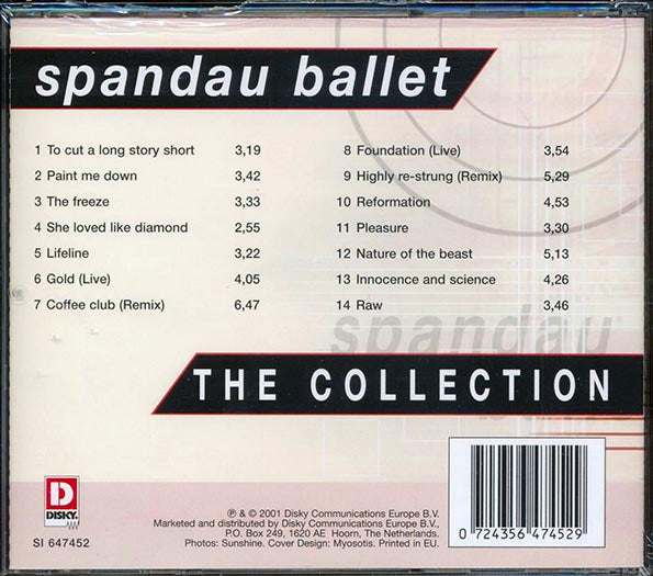 Spandau Ballet - The Collection (CD)