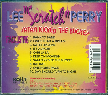 Lee Perry - Satan Kicked The Bucket (CD)