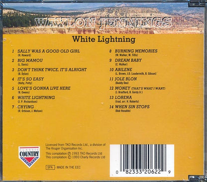 Waylon Jennings - White Lightning (CD)