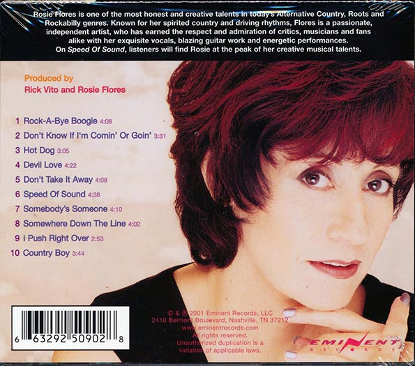 Rosie Flores - Speed Of Sound (CD)