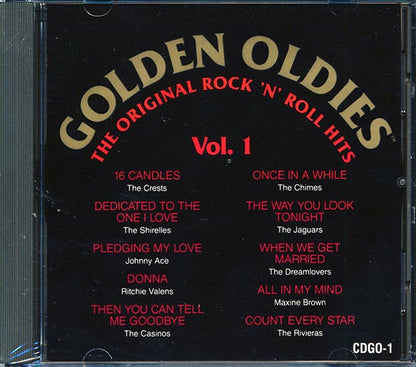 Ritchie Valens, The Crests, Johnny Ace, Etc. - Golden Oldies: The Original Rock N Roll Hits Volume 1 (CD)