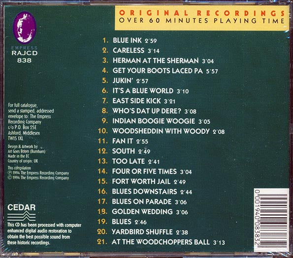 Woody Herman - Woodsheddin With Woodie (CD)