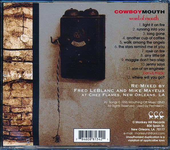 Cowboy Mouth - Word Of Mouth (CD)