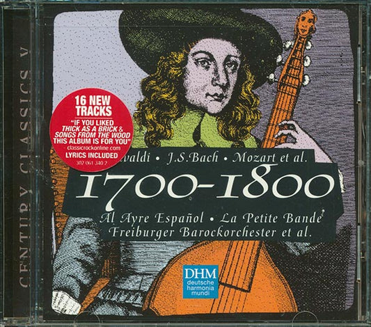 Vivaldi, Bach, Mozart, Et Al - Century Classics V: 1700-1800 (CD)