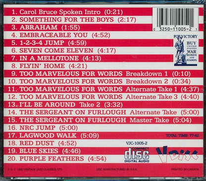 Red Norvo - The Legendary V Disc Masters Volume 1 (CD)