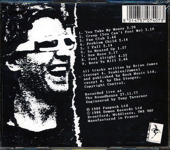 The Damned - Not Captains Birthday Party? (CD)