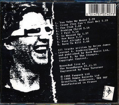 The Damned - Not Captains Birthday Party? (CD)