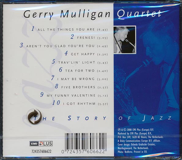 Gerry Mulligan Quartet - The Story Of Jazz (CD)