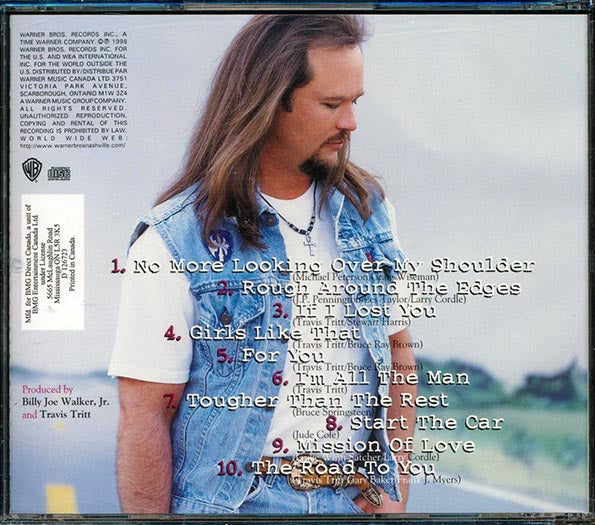 Travis Tritt - No More Looking Over My Shoulder (CD)