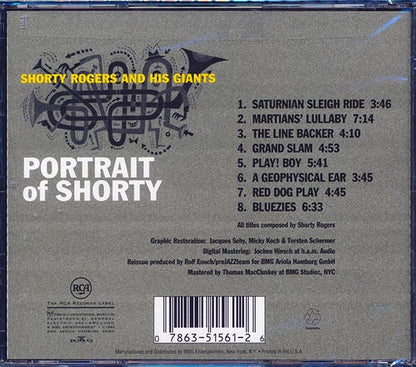 Shorty Rogers & His Giants - Portrait Of Shorty (CD)