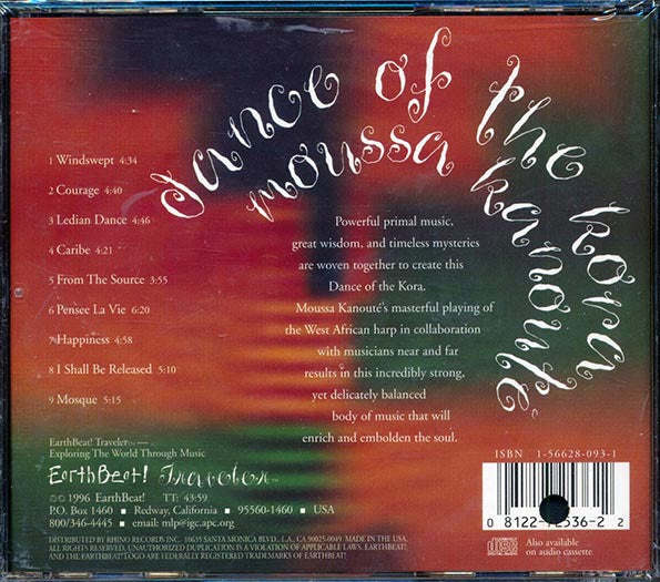Moussa Kanoute - Dance Of The Kora (CD)