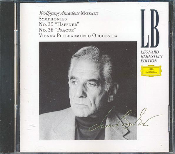 Mozart - Symphonies No. 35 Haffner, No. 38 Prague: Vienna Philharmonic Orchestra (CD)